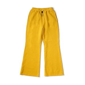 100% High Quality <b>Elastic</b> <b>Waist</b> Canvas Solid Color Flare <b>Trouser</b> Women's Breathable Quick Dry Streetwear Fashionable Stylish - Product Image 1