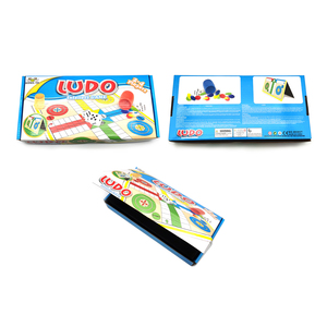 Juego de Ludo de tamaño de viaje, tablero plegable, juego de estrategia clásico, regalo de mesa compacto - Product Image 2
