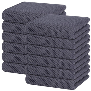 Paño de Cocina de Algodón con Diseño de Panal de Abeja, Grueso, Absorbente, Ecológico, Servilleta de Té, Paño de Limpieza, Venta al Por Mayor - Product Image 2