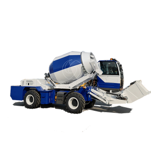 Mobile 2.6m3 3m3 4m3 6 meter kubik 500L portabel beban mandiri mixer mencampur beton truk suku cadang untuk dijual - Product Image 1