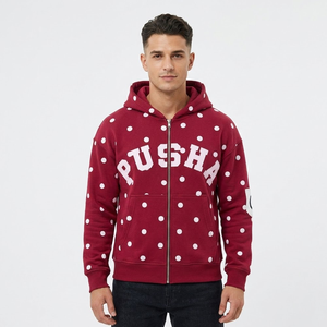 Vente en gros – Nouvelle collection Hiver 2026 – Sweats à capuche personnalisés 100 % coton pour hommes – Haute qualité, prix bas - Product Image 1