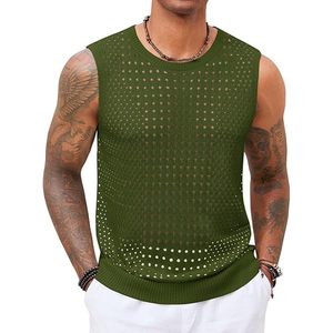 เสื้อกล้ามออกกำลังกายผู้ชาย ระบายอากาศได้ดี สวมใส่สบาย ไม่มีแขน ขายส่ง ผลิตจากผ้าคอตตอนริป 100% ทอแบบริงสปัน - Product Image 1