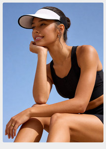 Casquette Visière d'Été Femme Personnalisable avec Logo, Protection UV en Soie Glacée, Visière Large et Souple pour Activités de Plein Air - Product Image 5