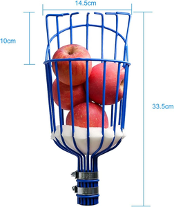 Cabezal de Cesta Recolectora de Frutas de Metal Reforzado, Herramienta Universal para Recoger Manzanas, Mangos, Naranjas, Limones y Peras - Product Image 2