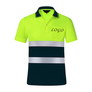Hi VIS ANSI Class 1 EN ISO 20471 Class 3เสื้อยืดสกรีนโลโก้ที่กำหนดเองไฟ LED แฟลชกันน้ำสำหรับงานก่อสร้างลูกเรืออุตสาหกรรม - Product Image 2