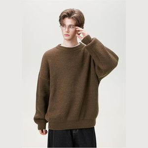 Sudaderas de Invierno para Hombre, 100% Algodón, Resistentes al Viento, Impermeables, Transpirables, Ecológicas, Corte Regular, Color Sólido, al por Mayor - Product Image 1