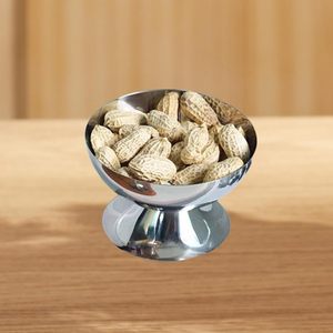 Bol à dessert sur pied en acier inoxydable, gobelet élégant et écologique pour sundae, milkshakes, glaces et céréales, non toxique, pour service - Product Image 2