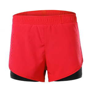 SMART SHINE ENTERPRISES Pantalones Cortos Deportivos Casuales para Hombre, de Color Sólido, Transpirables, de Secado Rápido, Cintura Media, Cordón Elástico, 100% Poliéster - Product Image 5