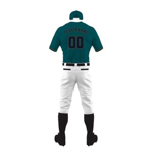 Conjunto de Uniforme de Béisbol con Nombre y Número Personalizados, Tela Transpirable con Logotipo Bordado Personalizado, Impresión por Sublimación, Fabricante - Product Image 3