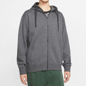 Sweat-shirts à capuche zippés surdimensionnés en coton 100% pour hommes, respirants, écologiques, à bas prix - Product Image 5
