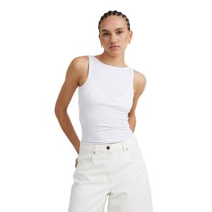 Camisetas de Tirantes para Mujer, Verano, Alta Calidad, Ligeras, 220 Gramos, Transpirables, Corte Ajustado, Venta al Por Mayor, Personalizables, Lisas, a la Moda - Product Image 5