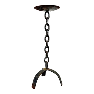 Juego de 2 Portavelas de Hierro Estilo Moderno y Primitivo, Acabado Negro Mate con Recubrimiento en Polvo, para Decoración de Interiores, Centro de Mesa, Iluminación y Decoración del Hogar - Product Image 2