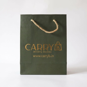 ถุงกระดาษร้านขายเสื้อผ้าพร้อมหูหิ้วเชือกแข็งแรงทนทาน - Product Image 3