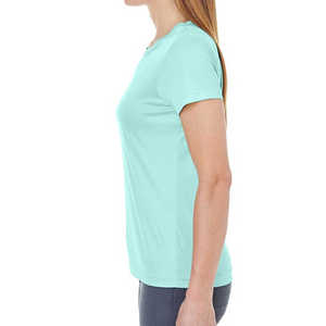 Servicio OEM, Camisetas de Cuello Redondo para Mujer, Tallas Grandes, Alta Calidad, Nuevo Modelo, Diseño Personalizado, Camisetas Modernas para Mujer - Product Image 3