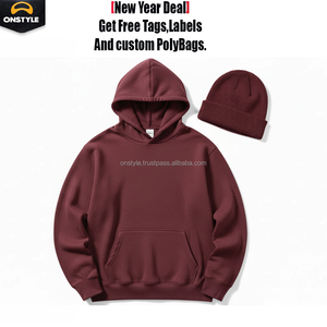 Nueva Oferta ONSTYLE SPORTS Sudadera con Capucha Extra Grande para Hombre, Estilo Vintage con Bordado Desgastado, Antiencogimiento, Colores y Tallas Personalizables de Primavera - Product Image 2