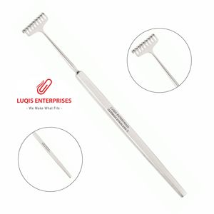 Retractor Quirúrgico Miller Rake de 9 Puntas, Acero Inoxidable, Instrumento Reutilizable - Product Image 1