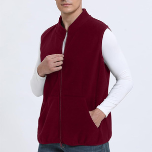 Custom Drain Sports DS-MV-0307 Mens Fleece Breathable Winter Body <b>Warmer</b> Thermal Outdoor Vest Bulk Supplier Pakistan OEM Export - Product Image 2