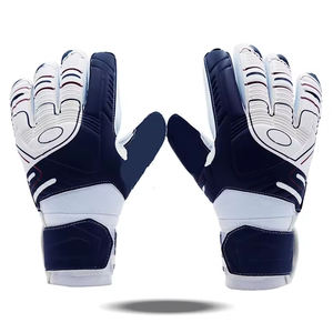 Nouveaux gants de football en latex avec protection des doigts en cuir respirant, gants de gardien de but personnalisés - Product Image 6