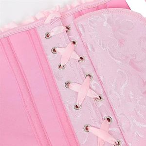 Corsets personnalisés de haute qualité, style décontracté, étiquette personnalisée, design attrayant, vêtements pour femmes, vente chaude, corsets respirants pour filles - Product Image 4