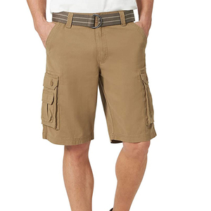 High Quality Men's Solid Breathable <b>Lightweight</b> Eco-Friendly Mid Waist Button Fly Canvas Breathable Casual <b>Cargo</b> <b>Shorts</b> - Product Image 2