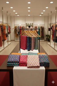 Tela Popelina Peinada Ligera, Transpirable, Orgánica y Ecológica, Estampada en Varios Colores, para Vestidos de Niños y Niñas - Product Image 2