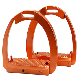 Estribos de Seguridad de Aluminio Personalizados para Montar a Caballo con Silla Inglesa - Ligeros, Tamaños Personalizables, Premium de The Fabric Studio - Product Image 1