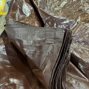 Lona de Polietileno Marrón de Alta Resistencia, Gran Capacidad, Múltiples Opciones de Color y Tamaño, Lámina de Protección Impermeable - Product Image 4