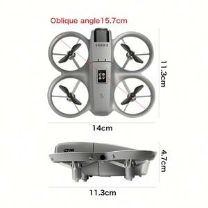 Dron D16 Mini 4k para Principiantes con Doble Cámara, Evitación de Obstáculos, FPV, UAV, Luz GT3, Flujo Óptico, Cámara Eléctrica, Giro de 360°, Quadcopter - Product Image 6