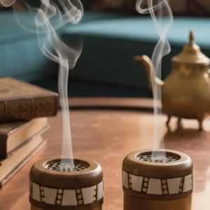 Latest Fancy Design Wooden Resin Pattern Bakhoor Wedding Religious Aromatic Fragrance Durable Wood Incense <b>Burner</b> Stick Holder - Product Image 2
