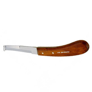 Cuchillo para Pezuñas de Acero Inoxidable de Doble Filo, Diseño para Mano Derecha, para Uso Profesional por Herradores, Proporciona un Corte Preciso y Limpio, Reutilizable - Product Image 2