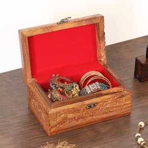 Budget Friendly Wooden <b>Keepsake</b> Chest for Memories, <b>Wedding</b> Gifts, Jewelry and Personal Accessories - Product Image 4
