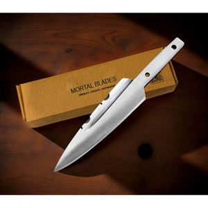 Lames vierges forgées en acier au carbone faites à la main pour la fabrication de couteaux écossais DIY (Sgian Dubh) - Product Image 1