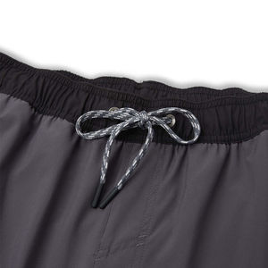 Shorts de sport en coton pour hommes, logo personnalisé, service OEM, motif uni, impression sérigraphique, anti-plis, pour la course à pied - Product Image 5