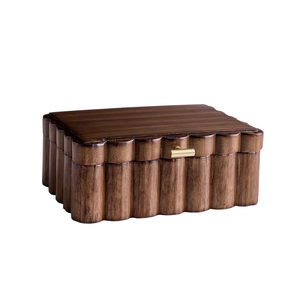 Boîte à bijoux décorative en bois faite à la main, coffre au trésor, boîte de rangement pour bibelots, boîte à montres, maison de rangement y barkah star - Product Image 1