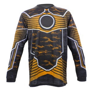 เสื้อเจอร์ซีย์เพนท์บอลรุ่น Pro Quality Sports Edition พร้อมโลโก้สั่งทำ ดีไซน์ใหม่ เสื้อผ้าออกกำลังกาย สไตล์ที่ดีที่สุด ผลิตจากผ้าโพลีเอสเตอร์เทคโนโลยี แห้งเร็ว - Product Image 5