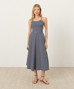 Spring Summer Women Beach Dress Custom Summer Dress A-Line Casual Summer Wear Natural Waistline Racerback Straps Midi Dress - Product Image 1