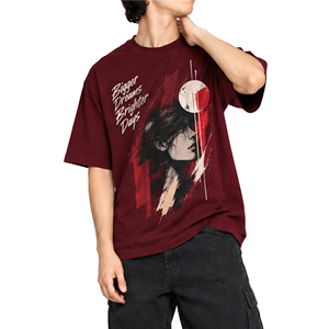 Camisetas Personalizadas con Estampado Gráfico para Hombre, Camisetas Oversize de Estilo Urbano - Product Image 1