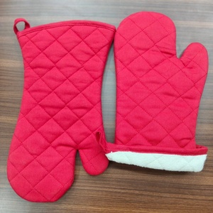 Gant de cuisine en coton résistant à la chaleur – Prise en main confortable en tissu éponge doux - Product Image 2