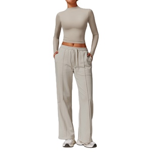 High Quality Full Zip up Plain Breathable Winter Plus Size Men's Jogger Sets <b>Track</b> <b>Suit</b> for Gym 2026 - Product Image 4