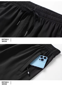 Survêtements légers et tendance pour hommes, style décontracté, printemps-automne, couleur unie, délavé à l'acide, écologique, avec logo - Product Image 6