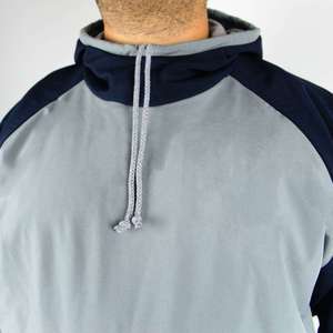 Waterproof Men's <b>Ski</b> Hoodie Technical Snowboarding Jacket Windproof Winter Fleece Oversized Pullover Sportswear with Thumbholes - Product Image 3