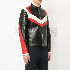 เสื้อแจ็กเก็ตหนังลำลองสำหรับผู้ชายเสื้อแข่งรถยนต์แบบเรียบง่ายระบายอากาศได้ดีทันสมัยออกแบบได้ตามต้องการความสบายสูงสุด - Product Image 2