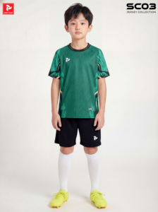 Ensemble de maillots de football personnalisés pour enfants SC03, séchage rapide, respirant, uniforme de football pour jeunes, vêtements d'équipe, vente en gros OEM OD - Product Image 4