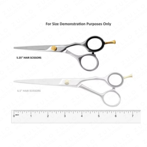 Ciseaux de barbier en acier inoxydable de qualité supérieure, finition titane, ciseaux à cheveux tranchants pour salon et vente en gros - Product Image 4