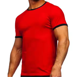 100% <b>Polyester</b> <b>T</b> <b>Shirts</b> Cotton Feel for Sublimation Custom Printing Logo Short Sleeve Solid Color and Sublimation Mens <b>T</b> <b>Shirts</b> - Product Image 1