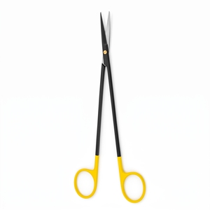 Tijeras de Disección Metzenbaum Fino, Tijeras Quirúrgicas Rectas de Acero Inoxidable, Tijeras Quirúrgicas Manuales para Hospitales, Clínicas y Cirugía - Product Image 2