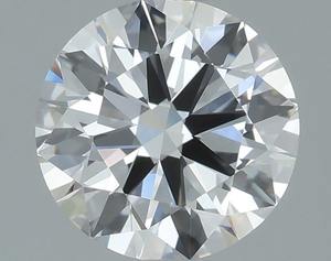 Diamante Natural Suelto con Certificación GIA, Corte Redondo, Color F, Claridad VVS1, 1.00 Ct, Pulido EX y Simetría, para Joyería - Product Image 1