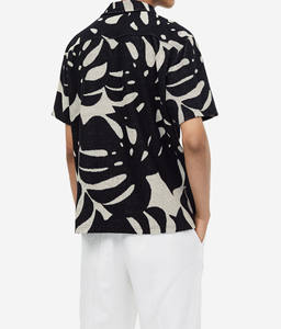 Nouvelle Arrivée Chemise Homme Boutonnée Unie Manches Courtes Style Business Décontracté Prix de Gros - Product Image 3