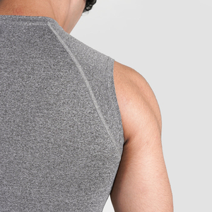 <b>Men</b>’s Performance <b>Compression</b> Tank Top Quick Dry Sleeveless Sports <b>Shirt</b> <b>for</b> Gym Training - Product Image 4