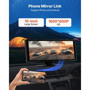 10 pollici Touchscreen autoradio Stereo con Auto CarPlay Android Auto per connettività Bluetooth - Product Image 5